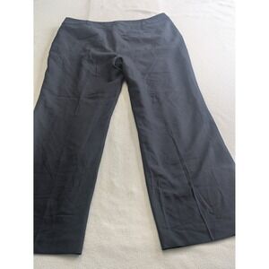 Boden Wide Leg Navy Trousers Pants Sz 14 Classic Career Preppy Academia Capsule